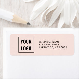 Logo Professional Simple Return Address