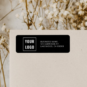 Logo Professional Simple Return Address