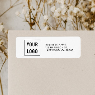 Logo Professional Simple Return Address