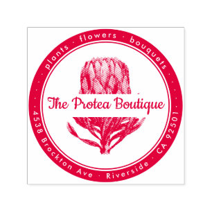Logo Protea Self Inking Return Address Stamp