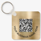 Logo QR Code Promotional Gold
