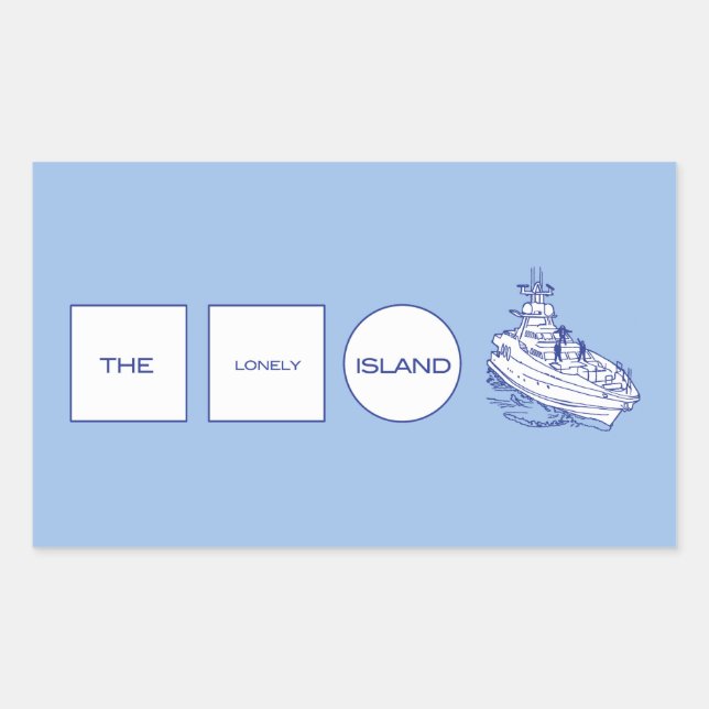 Logo Rectangular Sticker (Front)