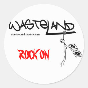 LOGO/ROCK ON STICKER