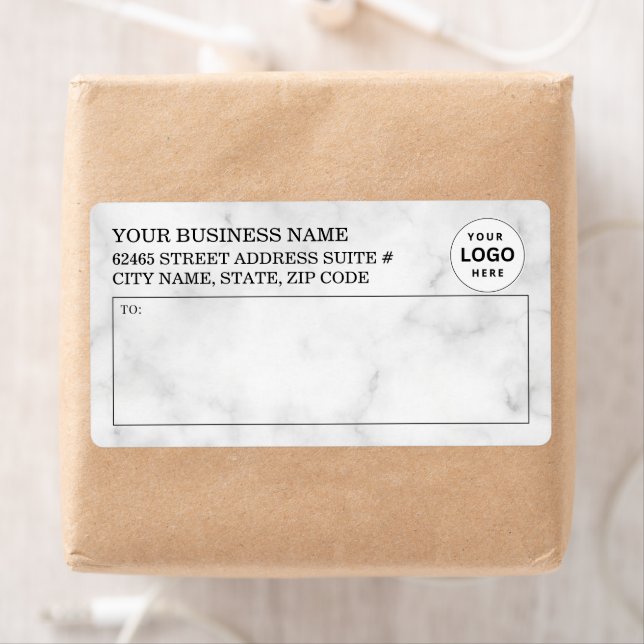 Logo Shipping Business Professional Label (Insitu)