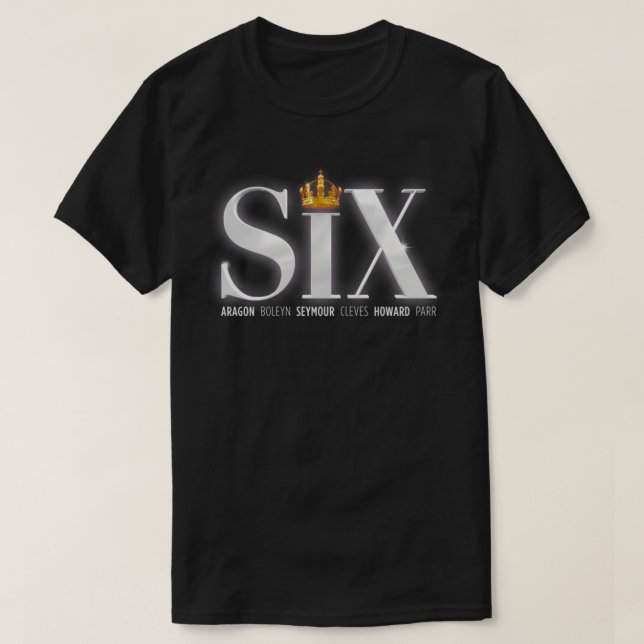 Logo SIX The musical Classic T-Shirt (Design Front)