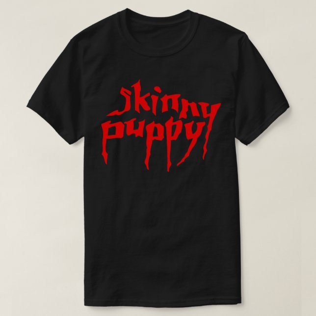 logo skinny puppy group music is the best Sticker  T-Shirt (Design Front)