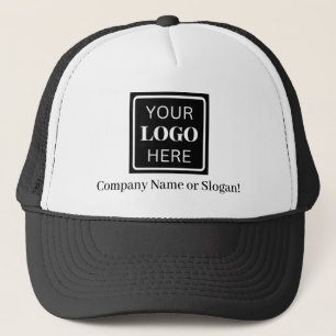 Logo Slogan Business / Company  Trucker Hat