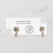 Logo Social Media Stud Earrings Display Card