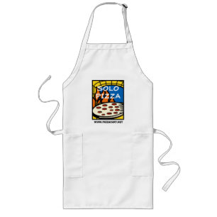 logo, SOLO PIZZA, WWW.PIZZACART.NET Long Apron