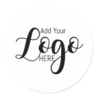 Logo sticker baking stickers