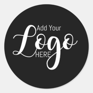 Logo sticker baking stickers