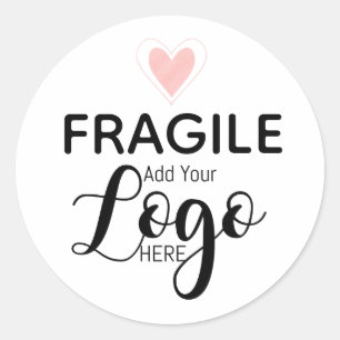 Logo sticker fragile