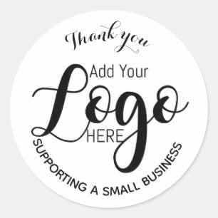 Logo sticker thank you Supporting A Small Business