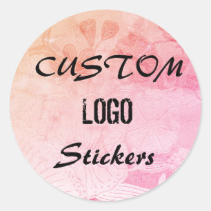Logo stickers, custom logo, custom stickers, label
