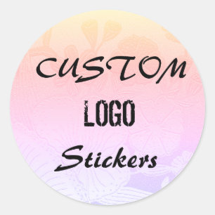Logo stickers, custom logo, custom stickers, label