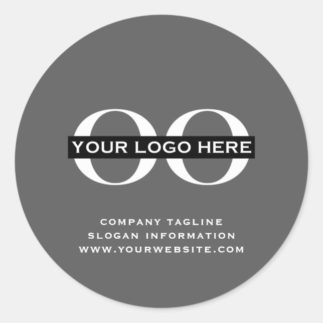 Logo Stickers for Business (Front)