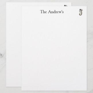 LOGO Stylish Letter head Paper Custom Letterhead