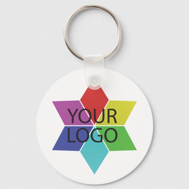 Logo Symbol Business Company Promotion Key Ring (Front)