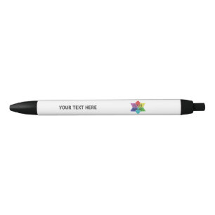 Logo Symbol Motto Company Business Promotion Black Ink Pen