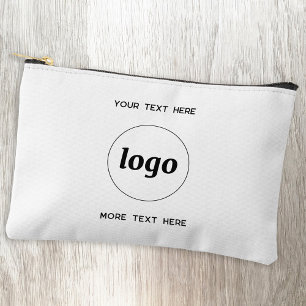 Logo Text Business Promotional Branding Accessory Pouch