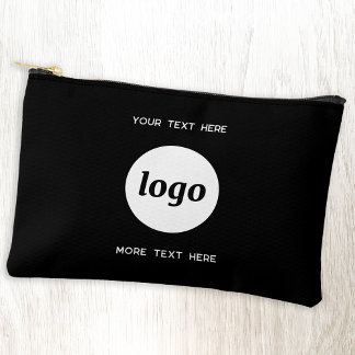 Logo Text Business Promotional Branding Accessory Pouch