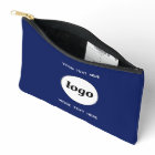 Logo Text Business Promotional Branding Navy Blue
