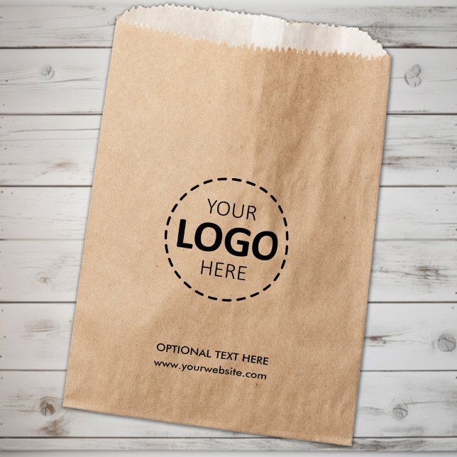 Logo Upload Custom Business Kraft Paper Bag  (Creator Uploaded)