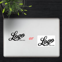 Logo + Vinyl rectangle Business Company Laptop