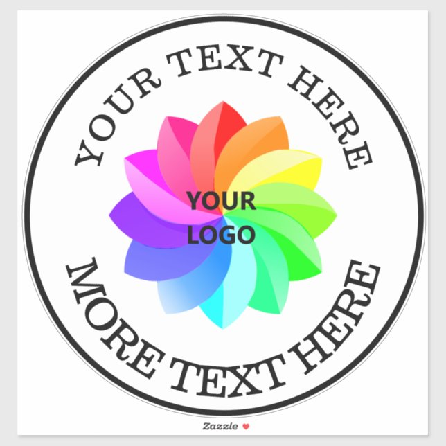 Logo Vinyl Sticker Decal for Floor Window or Wall (Sheet)