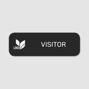 Logo Visitor ID Name Tag