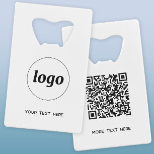 Logo With Text QR Code Business