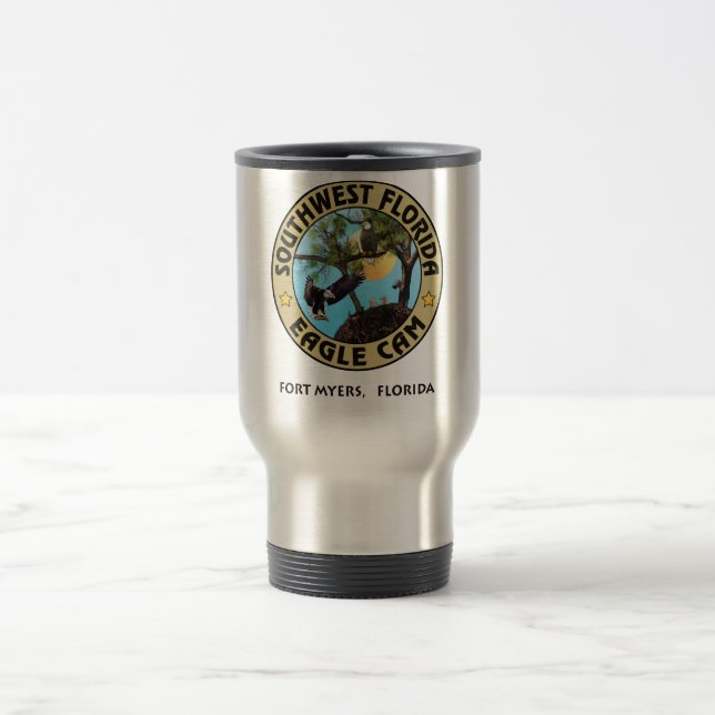 Logo'ed Travel Mug (Center)