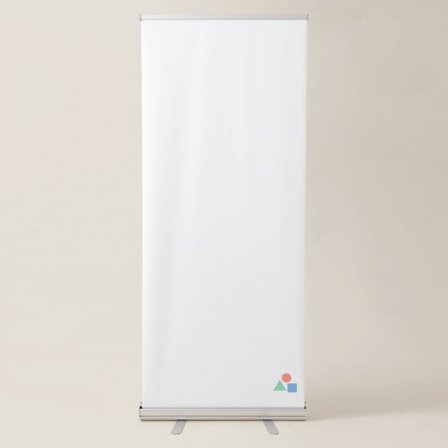 Logomaker Vertical Retractable Banner (Front)