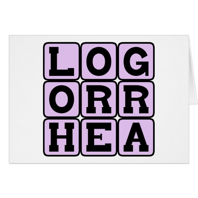 Logorrhoea, Incoherent Talkativeness (Front Horizontal)