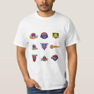 Logos of NBA basketball teams T-Shirt