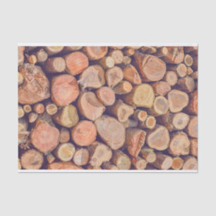 Logs of Wood  Tissue Paper