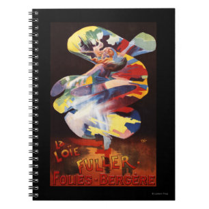 Loie Fuller at Folies-Bergere Theatre Notebook