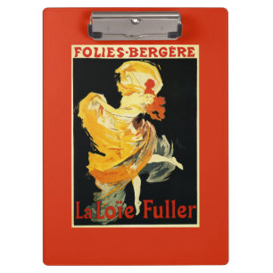Loie Fuller at the Folies-Bergere Theatre Clipboard