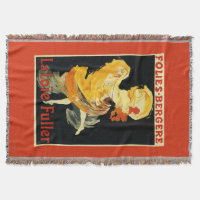 Loie Fuller at the Folies-Bergere Theatre