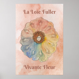 Loïe Fuller: Vivante Fleur (Living Flower) Poster