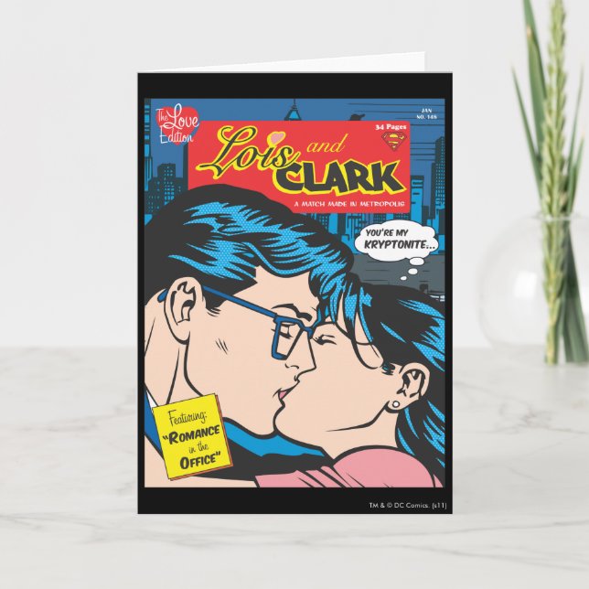 Lois and Clark Comic Card (Front)