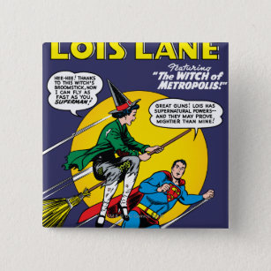 Lois Lane #1 15 Cm Square Badge