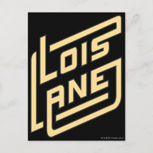 Lois Lane Logo Postcard