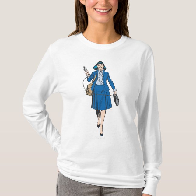 Lois Lane with Microphone T-Shirt (Front)