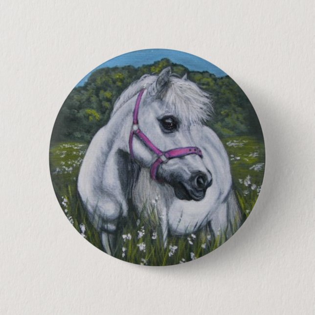 lois the shetland 6 cm round badge (Front)