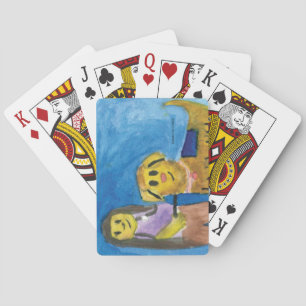 Lois the Therapy Dog - Kids Art for CHOC Playing Cards