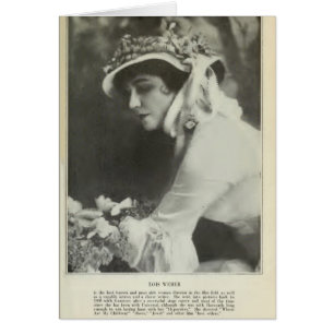 Lois Weber 1917 vintage portrait female director