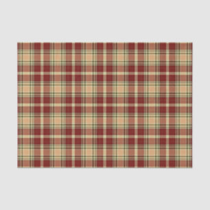 Loively Vintage Plaid Holiday Wrap Tissue Paper