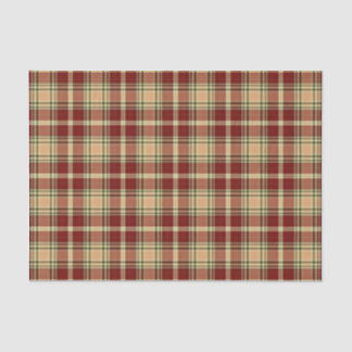 Loively Vintage Plaid Holiday Wrap Tissue Paper