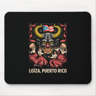 Loiza Puerto Rico Souvenir Vejigante Puerto Rican Mouse Mat